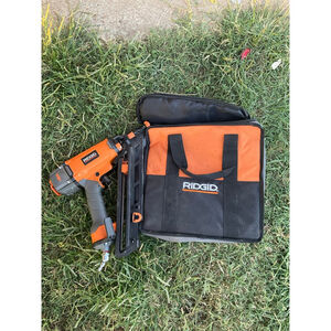 Ridgid nail guns Brad nailer and angled nail gun